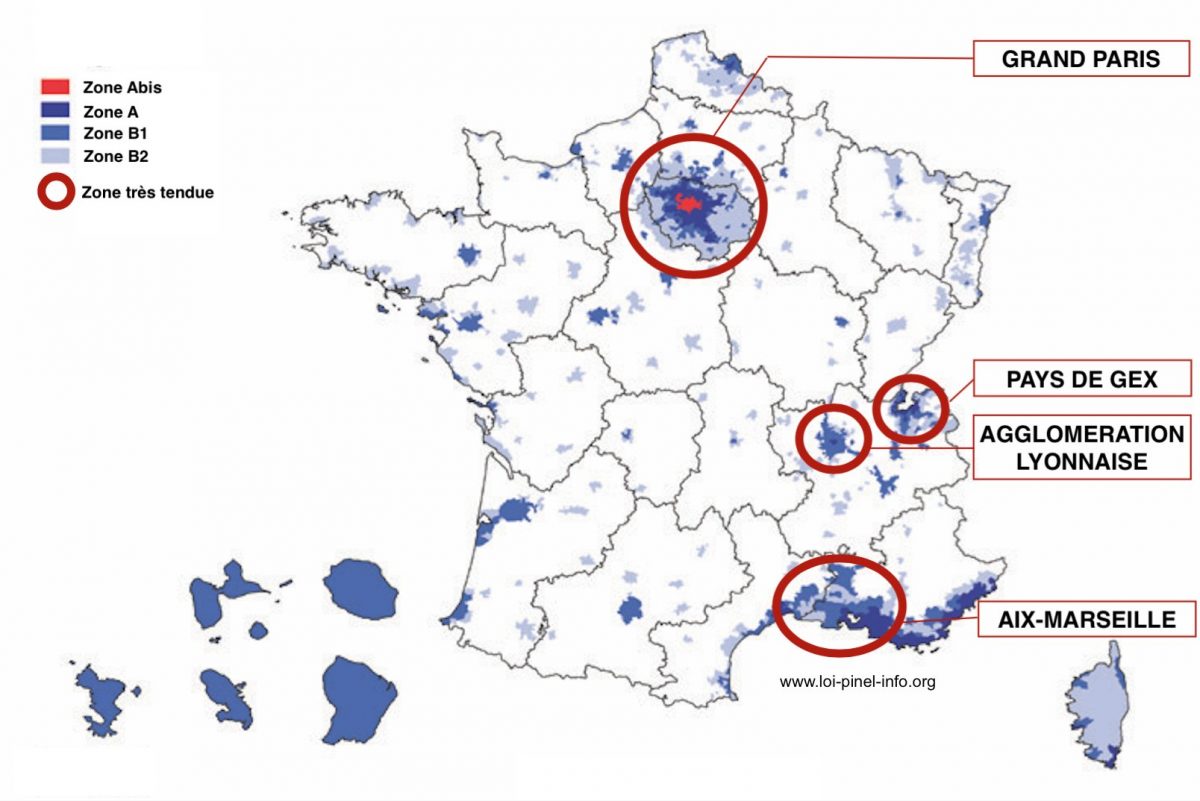 Zones Tendues : La Loi Pinel Se Recentre Sur Les Zones Tendues - Loi ...